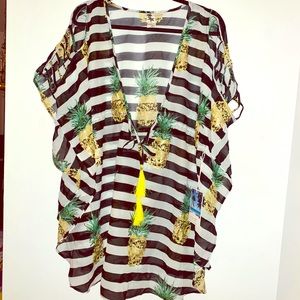 BNWT Violet Sky Swim Coverup MEDIUM